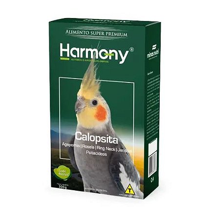 Harmony Birds Calopsita Natural 300g Minas Nutri