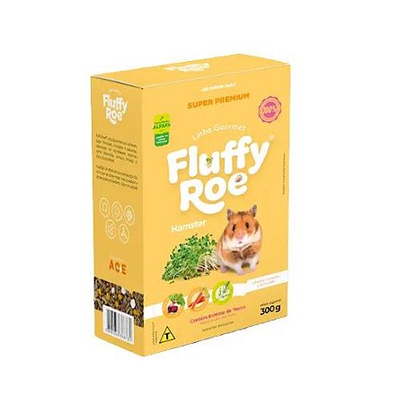 Fluffy Roe Hamster Goumert 300g Minas Nutri