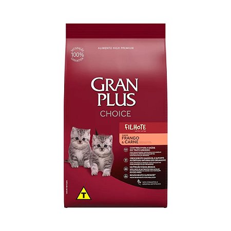 Gran Plus Gatos Filhotes Choice 10,1kg