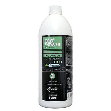Eco Shower Sabão Líquido de Coco 1L