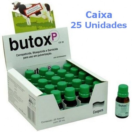 Butox 20ml Caixa Com 25 Unidades