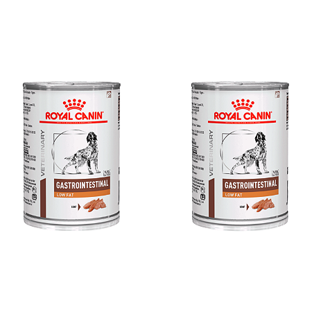 Royal Canin Canine Gastro Intestinal Low Fat Lata 420g Kit Com 2 Latas