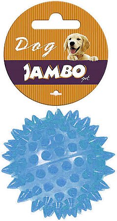 Bola TPR Pequena com Espinho Azul Jambo