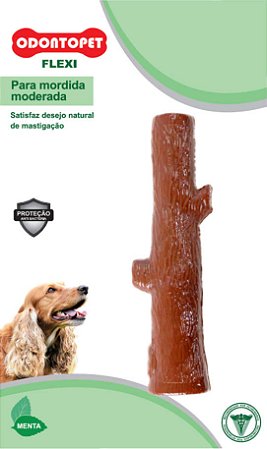 Brinquedo Odontopet Flexi Tronco para Cães Médios