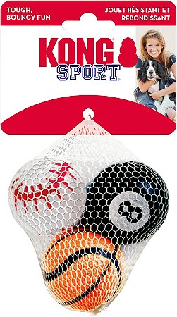 Kong Sports Ball 3 Unidades