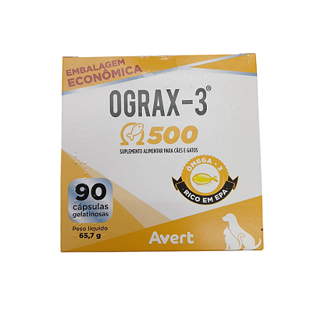 Ograx 500mg 90 Cápsulas