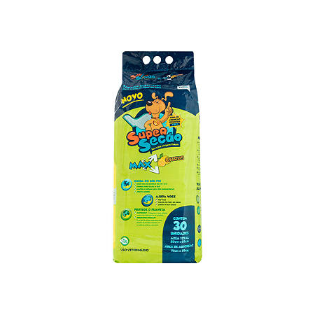 Tapete Super Secão Max Citrus 30 Unidades