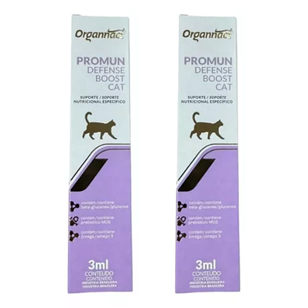 Promun Defense Boost Cat 3ml Kit Com 2 Unidades