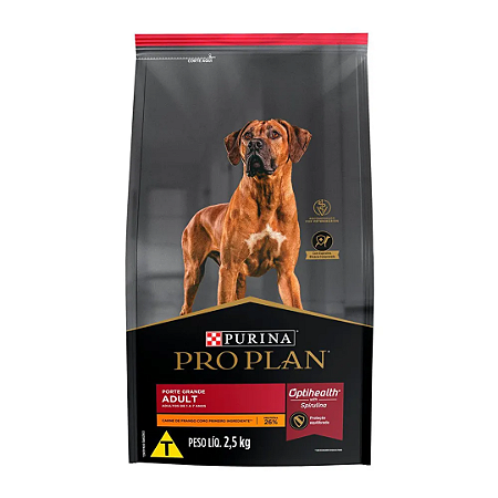 Pro Plan Cães Adultos Raças Grandes 2,5Kg