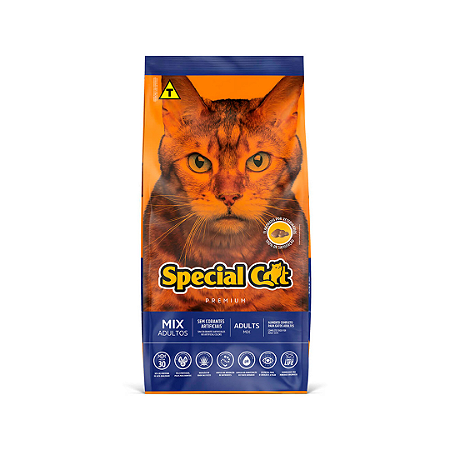 Ração Special Cat Gatos Adultos Mix 10,1kg