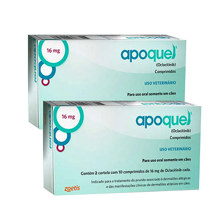 Apoquel 16mg Kit Com 2 Caixas 40 Comprimidos