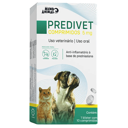 Predivet 5mg 10 Comprimidos