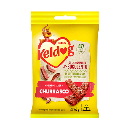 Bifinho Keldog Churrasco para Cães 60g