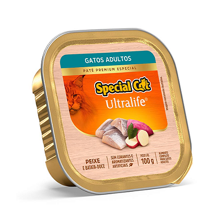 Patê Special Cat Ultralife Adulto Peixe 100g