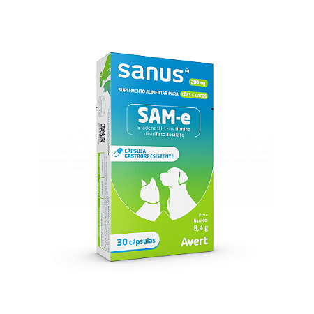 Sanus 200mg 30 Cápsulas