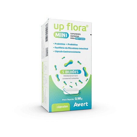Up Flora Mini 30 Cápsulas