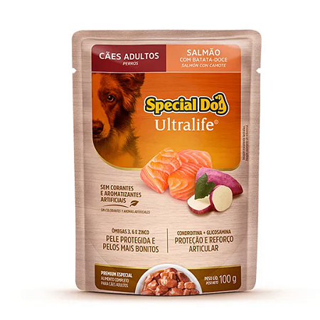 Sachê Special Dog Ultralife Adulto Salmão 100g