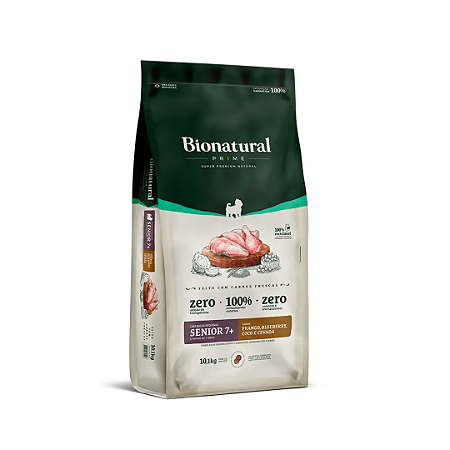 Ração Bionatural Cães Senior Raças Pequenas 1kg