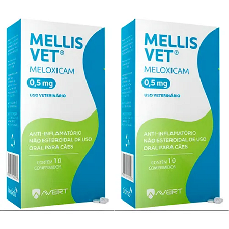 Mellis Vet 0,5mg Kit com 2 Caixas