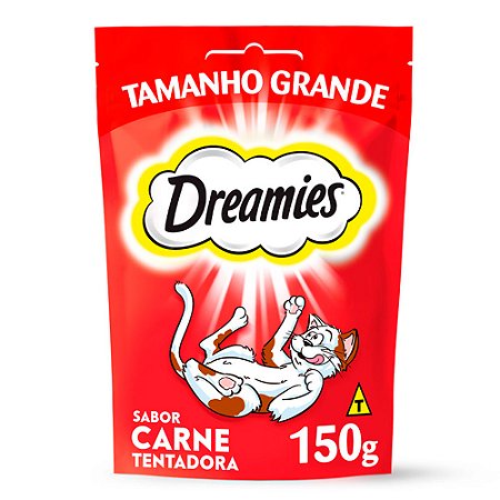 Petisco Dreamies Sabor Carne 150g