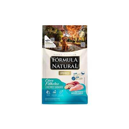 Formula Natural Pro Cães Filhotes Raças Medias e Grandes 15kg
