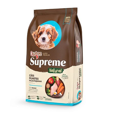 Quatree Supreme Cães Filhotes Raças Pequenas 2,5kg