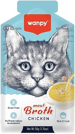 Sopa Wanpy Gato Frango 50g