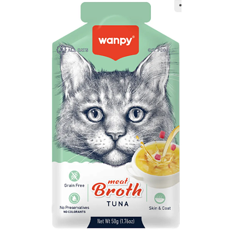 Sopa Wanpy Gato Atum 50g