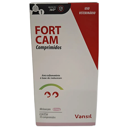 Fort Cam 0,5mg 10 Comprimidos