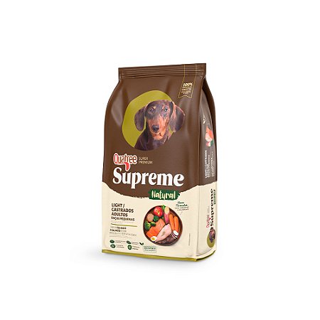 Quatree Supreme Cães Raças Pequenas Castrado Light 2,5Kg