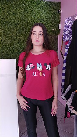T- Shirt Viscolycra Pink