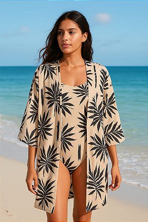 KIMONO COQUEIRO - MODA PRAIA