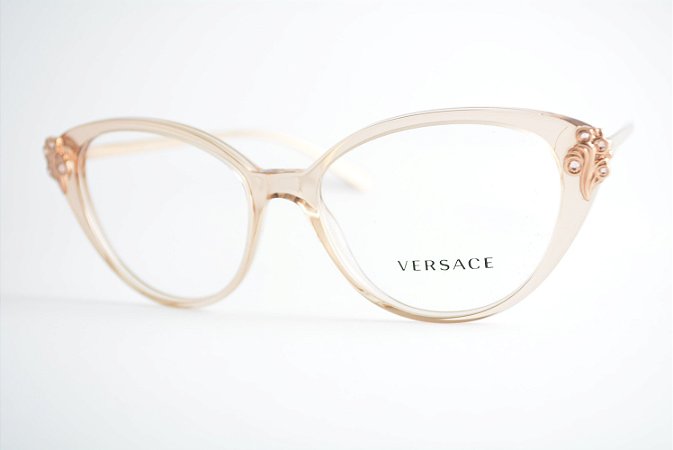 Óculos Versace 3262B 5215 Champagne Translúcido