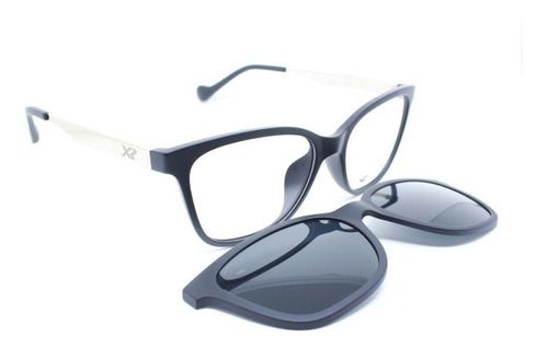 Óculos X-Treme com Clip On  T2520-VN C11 Jade Preto Brilhante