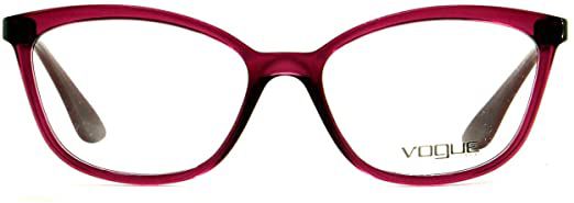 Óculos Feminino Vogue VO 5279-l 2747 Roxo Translúcido