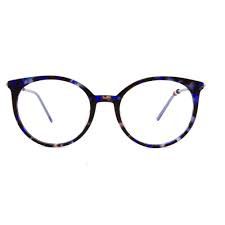Óculos Feminino Tommy Hilfiger TH 1630 OPR Tartaruga Azul Redondo