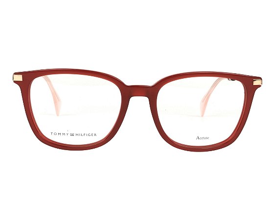 Óculos Feminino Tommy Hilfiger TH 1558 C9A Vermelho
