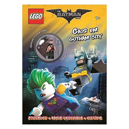 LIVRO LEGO THE BATMAN MOVIE: CAOS EM GOTHAM CITY