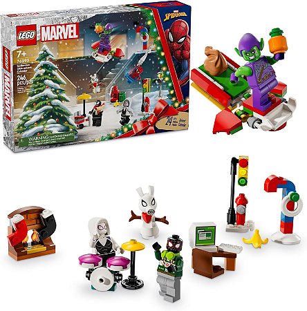 LEGO 76293 Marvel - Calendário do Advento do Homem-Aranha 2024