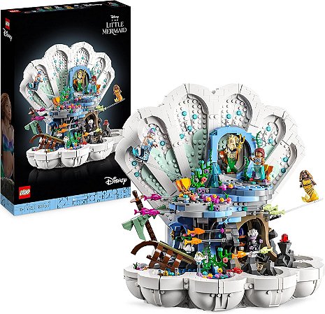 LEGO 43225 Disney - Reino Subaquático da Pequena Sereia
