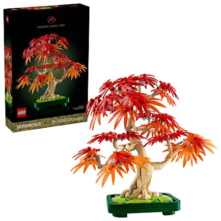 LEGO 10348 Botanicals - Árvore de Bonsai de Bordo Vermelho Japonês