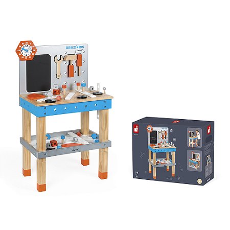 Janod - Super Mesa Magnética de Ferramentas - Brico Kids