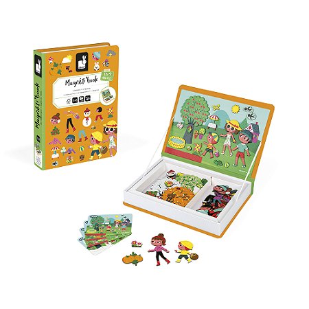 Janod - Livro Magnético 4 Estações