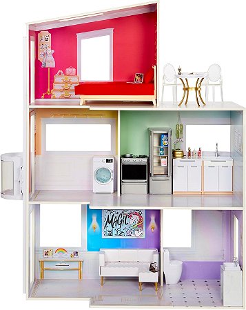 Rainbow High Townhouse - Casa de Bonecas 3 andares (MGA)