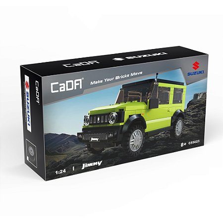 Cada - Blocos De Montar Carro Jimny 1:24 (328 Peças)