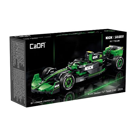 Cada - Blocos De Montar Carro De F1 Equipe Kick Sauber C44 1:24 (314 Peças)