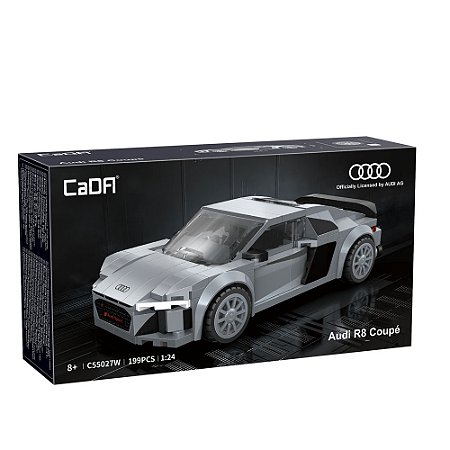 Cada - Blocos De Montar Carro Audi R8 Coupe 1:24 (199 Peças)