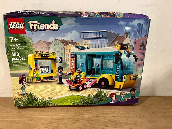 LEGO 41759 Friends - Ônibus de Heartlake City (Caixa Amassada)