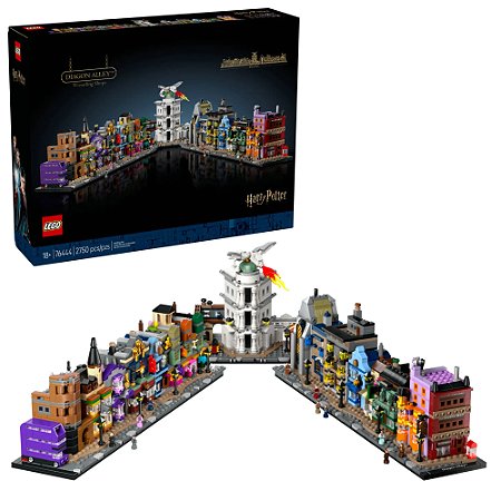LEGO 76444 Harry Potter™ - Lojas de bruxos do Beco Diagonal™