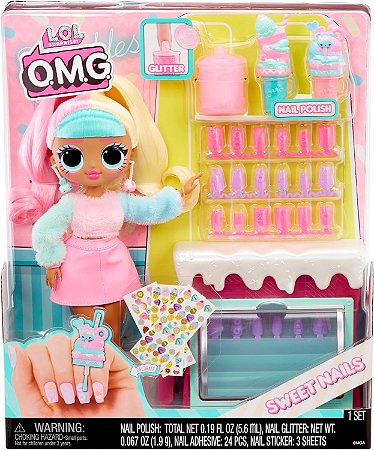 Boneca L.O.L. Surprise OMG Sweet Nails - C Sprkls